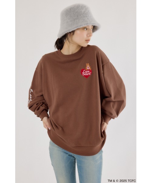 RODEO CROWNS WIDE BOWL（ロデオクラウンズワイドボウル）の「(Care Bears) スウェットトップス（スウェット・レディース・オフホワイト/グレー×ホワイト/ブラック/ブラウン・FREE）」の17枚目の写真