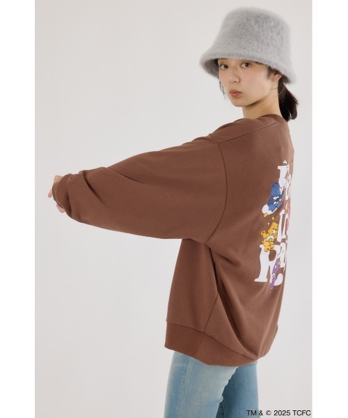 RODEO CROWNS WIDE BOWL（ロデオクラウンズワイドボウル）の「(Care Bears) スウェットトップス（スウェット・レディース・オフホワイト/グレー×ホワイト/ブラック/ブラウン・FREE）」の18枚目の写真