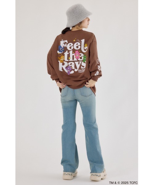 RODEO CROWNS WIDE BOWL（ロデオクラウンズワイドボウル）の「(Care Bears) スウェットトップス（スウェット・レディース・オフホワイト/グレー×ホワイト/ブラック/ブラウン・FREE）」の21枚目の写真