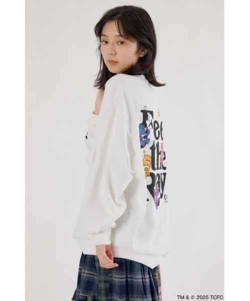 RODEO CROWNS WIDE BOWL（ロデオクラウンズワイドボウル）の「(Care Bears) スウェットトップス（スウェット・レディース・オフホワイト/グレー×ホワイト/ブラック/ブラウン・FREE）」の11枚目の写真