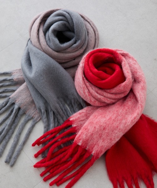 バイカラーメランジマフラー（マフラー）｜COLONY 2139（コロニー