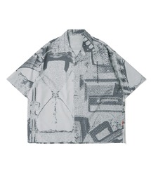 TIGHTBOOTH PRODUCTION（タイトブースプロダクション）の「GOOPiMADE x TIGHTBOOTH Sand Riot Graphic Shirt / グーピーメイド x タイトブース サンド ライオット グラフィック シャツ（シャツ/ブラウス）」