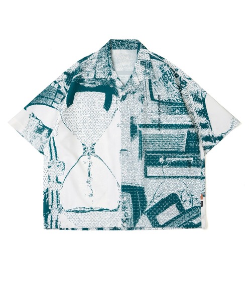 TIGHTBOOTH PRODUCTION(タイトブースプロダクション)の「GOOPiMADE x TIGHTBOOTH Sand Riot Graphic Shirt / グーピーメイド x タイトブース サンド ライオット グラフィック シャツ(シャツ/ブラウス・メンズ・ブラック/グレー/ホワイト・1/2/3)」の2枚目の写真