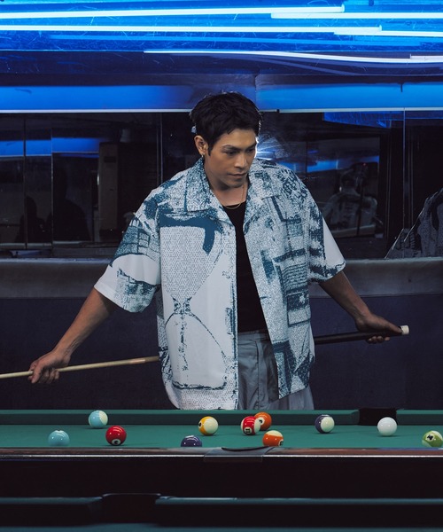 TIGHTBOOTH PRODUCTION(タイトブースプロダクション)の「GOOPiMADE x TIGHTBOOTH Sand Riot Graphic Shirt / グーピーメイド x タイトブース サンド ライオット グラフィック シャツ(シャツ/ブラウス・メンズ・ブラック/グレー/ホワイト・1/2/3)」の19枚目の写真