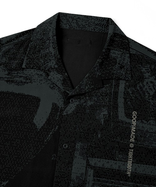 TIGHTBOOTH PRODUCTION(タイトブースプロダクション)の「GOOPiMADE x TIGHTBOOTH Sand Riot Graphic Shirt / グーピーメイド x タイトブース サンド ライオット グラフィック シャツ(シャツ/ブラウス・メンズ・ブラック/グレー/ホワイト・1/2/3)」の12枚目の写真