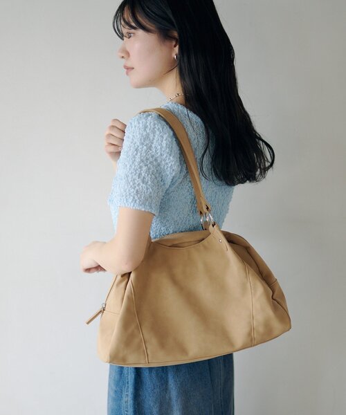 Kastane（カスタネ）の「【3.21(土)0:00新色発売】セパレートミドルBAG（トートバッグ・レディース・ブラック/ブラウン/ダークブラウン/ベージュ・FREE）」の15枚目の写真