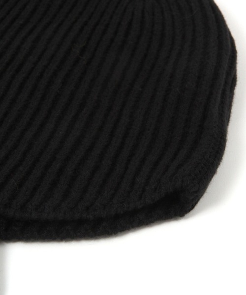 GLOBAL WORK(グローバルワーク)の「紐付きニット帽/600002(ニットキャップ/ビーニー・レディース・オフホワイト/ブラック/ライトグレー・FREE)」の7枚目の写真