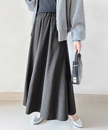 フレアラインロングスカート