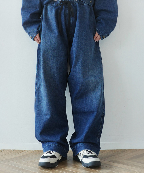 JOURNAL STANDARD LUXE（ジャーナルスタンダード　ラックス）の「DENIM WORK PANTS（デニムパンツ・レディース・ネイビー・MEDIUM/SMALL）」の17枚目の写真