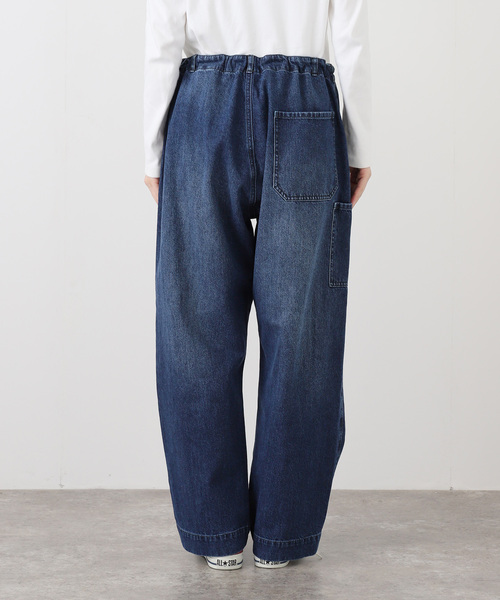 JOURNAL STANDARD LUXE（ジャーナルスタンダード　ラックス）の「DENIM WORK PANTS（デニムパンツ・レディース・ネイビー・MEDIUM/SMALL）」の22枚目の写真