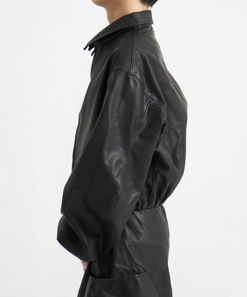 別注ブルゾン Mugi様 SHINYAKOZUKA（シンヤコヅカ）の「別注 KAPPOGI SLEEVES ZIP BLOUSON