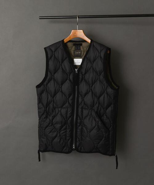 TAION（タイオン）の「TAION　Military Wzip Down Vest（ダウンベスト・メンズ・カモフラージュ/グリーン系その他/ベージュ系その他/ブラック/オリーブ・LARGE/X-LARGE/MEDIUM）」の12枚目の写真