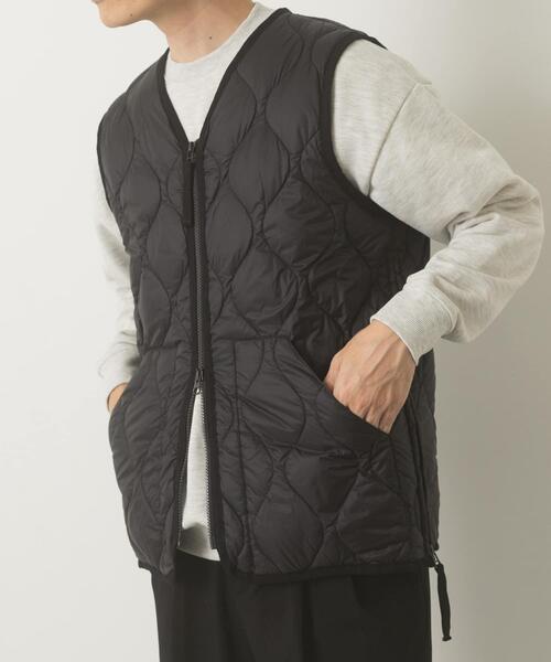 TAION（タイオン）の「TAION　Military Wzip Down Vest（ダウンベスト・メンズ・カモフラージュ/グリーン系その他/ベージュ系その他/ブラック/オリーブ・LARGE/X-LARGE/MEDIUM）」の13枚目の写真