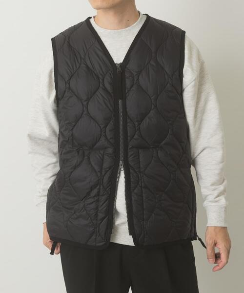TAION（タイオン）の「TAION　Military Wzip Down Vest（ダウンベスト・メンズ・カモフラージュ/グリーン系その他/ベージュ系その他/ブラック/オリーブ・LARGE/X-LARGE/MEDIUM）」の7枚目の写真