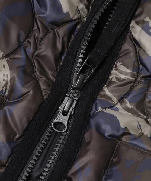 TAION（タイオン）の「TAION　Military Wzip Down Vest（ダウンベスト・メンズ・カモフラージュ/グリーン系その他/ベージュ系その他/ブラック/オリーブ・LARGE/X-LARGE/MEDIUM）」の19枚目の写真