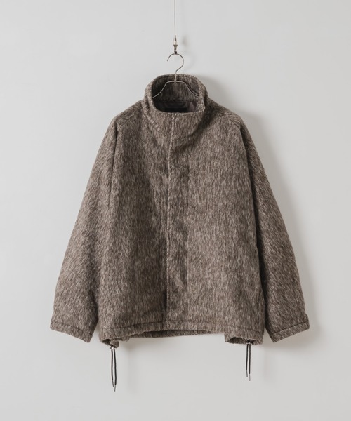 DOOPZ(ドープス)の「High Neck Shaggy Blouson - ハイネックシャギーブルゾン(ブルゾン・メンズ・ブラウン/ブラック・LARGE/MEDIUM/SMALL)」の2枚目の写真