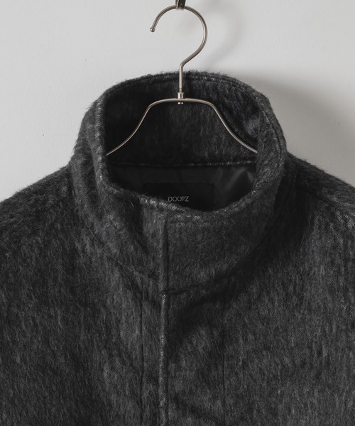 DOOPZ(ドープス)の「High Neck Shaggy Blouson - ハイネックシャギーブルゾン(ブルゾン・メンズ・ブラウン/ブラック・LARGE/MEDIUM/SMALL)」の3枚目の写真