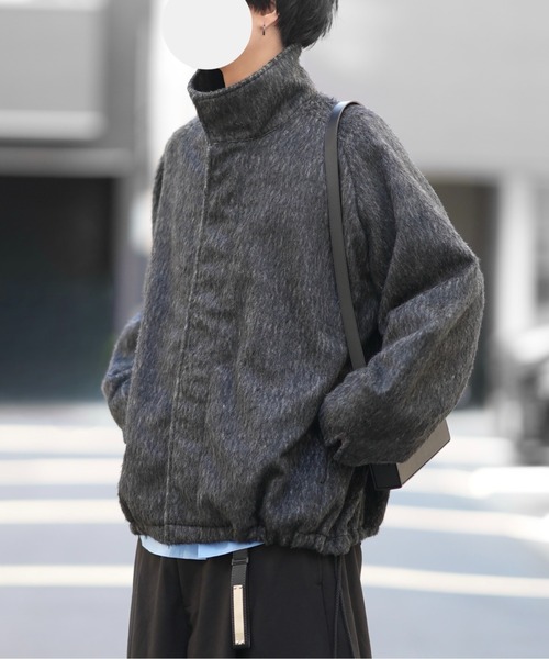DOOPZ(ドープス)の「High Neck Shaggy Blouson - ハイネックシャギーブルゾン(ブルゾン・メンズ・ブラウン/ブラック・LARGE/MEDIUM/SMALL)」の17枚目の写真