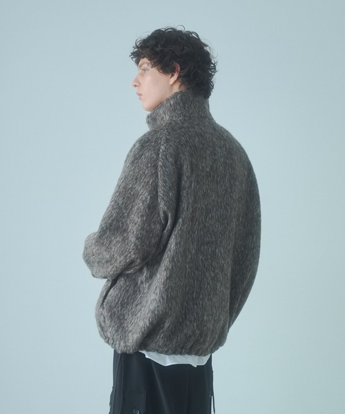 DOOPZ（ドープス）の「High Neck Shaggy Blouson - ハイネックシャギーブルゾン（ブルゾン・メンズ・ブラウン/ブラック・LARGE/MEDIUM/SMALL）」の22枚目の写真