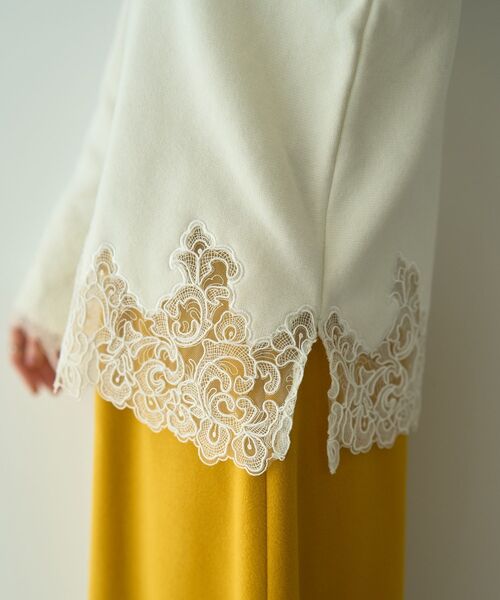 セール】レースヘムニット（ニット/セーター）｜YECCA VECCA