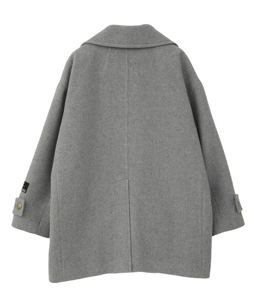 セール】ウール混ミドル丈Pコート（その他アウター）｜YECCA VECCA