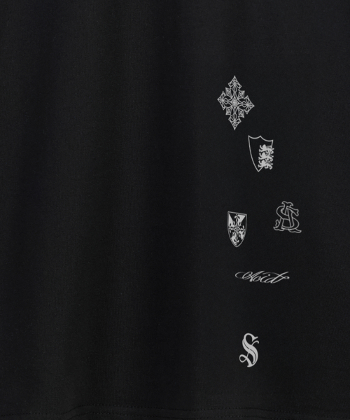 SLOWACID（スローアシッド）の「タトゥーフードロングスリーブ[ブラック]（パーカー・レディース・その他・SMALL/MEDIUM/LARGE）」の4枚目の写真