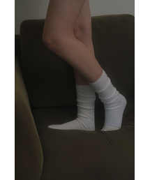 WITHOUT SUMMER（ウィズアウトサマ）の「ベーシックコットンソックス_ホワイト（ソックス/靴下）」