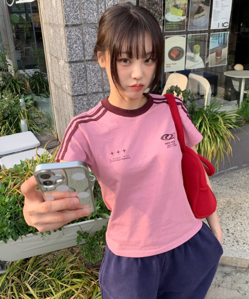 アメリカ購入ミルキーピンクセット イージーパンツ&amp;COACHロゴTシャツ COACH - アメリカ購入ミルキーピンクセット イージーパンツ&COACHロゴT