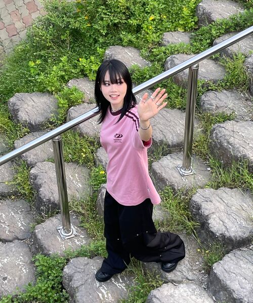 URBANDTYPE(アーバンディタイプ)の「フットボールジャージTシャツ_ピンク(Tシャツ/カットソー・メンズ・その他・SMALL/MEDIUM/WS)」の17枚目の写真