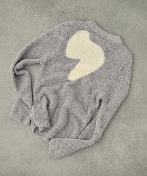kotohayokozawa（コトハヨコザワ）の「【kotohayokozawa/コトハヨコザワ】TD MARSHMALLOW SWEATER/TDマシュマロセーター（ニット/セーター・レディース・グレー/ホワイト/ネイビー・FREE）」の4枚目の写真
