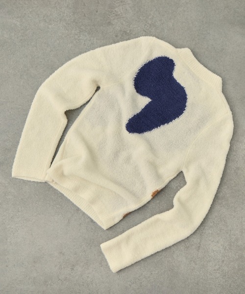 kotohayokozawa(コトハヨコザワ)の「【kotohayokozawa/コトハヨコザワ】TD MARSHMALLOW SWEATER/TDマシュマロセーター(ニット/セーター・レディース・グレー/ホワイト/ネイビー・FREE)」の5枚目の写真