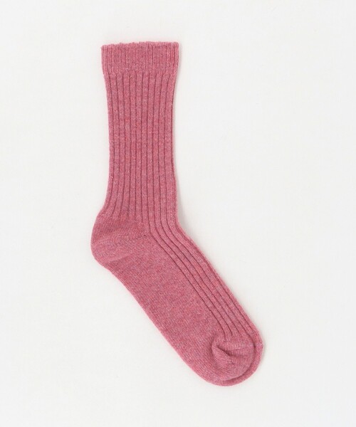 Steven Alan（スティーブンアラン）の「＜H FOOT WEAR＞BOURRE SOCKS/ソックス（ソックス/靴下・レディース・ケリーグリーン/パープル/ピンク/レッド・FREE）」の3枚目の写真