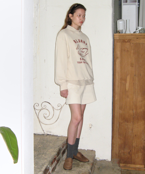 SINOON（シヌーン）の「BLURRY DUCK SWEATSHIRT (IVORY)（スウェット・レディース・その他・FREE）」の3枚目の写真