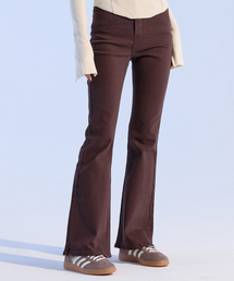 コントアブーツカットデニム（TRUFFLE BROWN）