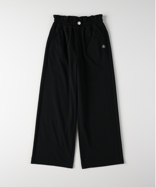 Right-on（ライトオン）の「【VIVIAN BLUE】裏起毛ワイドパンツ （130ｰ160展開）(ゆったりシルエット/暖かい/動きやすい/キッズ向け)（その他パンツ・キッズ・ライラック/ブラック/キナリ/ダークグレー・130/140/150/160）」の2枚目の写真