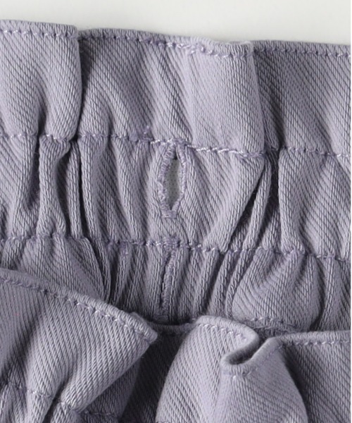 Right-on（ライトオン）の「【VIVIAN BLUE】裏起毛ワイドパンツ （130ｰ160展開）(ゆったりシルエット/暖かい/動きやすい/キッズ向け)（その他パンツ・キッズ・ライラック/ブラック/キナリ/ダークグレー・130/140/150/160）」の8枚目の写真