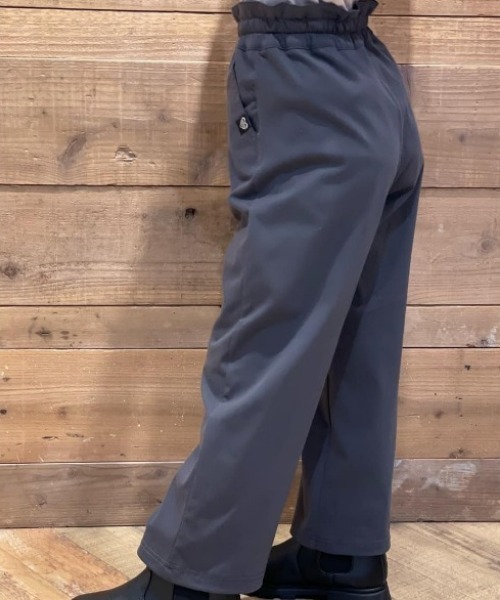 Right-on（ライトオン）の「【VIVIAN BLUE】裏起毛ワイドパンツ （130ｰ160展開）(ゆったりシルエット/暖かい/動きやすい/キッズ向け)（その他パンツ・キッズ・ライラック/ブラック/キナリ/ダークグレー・130/140/150/160）」の22枚目の写真