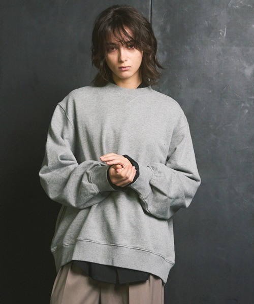 UNISEX》【ONE-MILE WEAR】Prime-Over Crew Neck Sweat Pullover