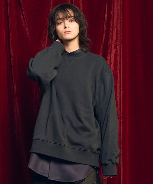 UNISEX》【ONE-MILE WEAR】Prime-Over Crew Neck Sweat Pullover