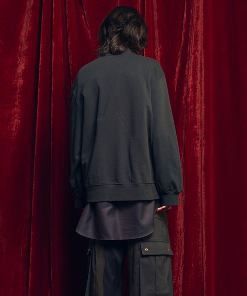MAISON SPECIAL(メゾンスペシャル)の「《UNISEX》【ONE-MILE WEAR】Prime-Over Crew Neck Sweat Pullover/ワンマイルウェアプライムオーバークルーネックプルオーバースウェット【MAISON SPECIAL/メゾンスペシャル】■セットアップ対応■(スウェット・メンズ・オフホワイト/グレー/チャコールグレー/ブラック・0/1/2)」の19枚目の写真