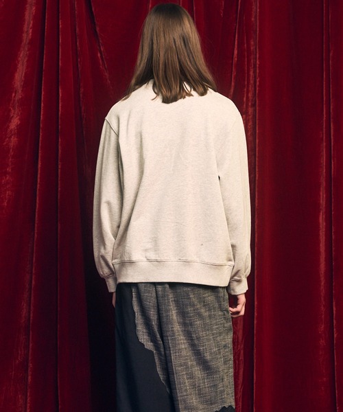 MAISON SPECIAL(メゾンスペシャル)の「《UNISEX》【ONE-MILE WEAR】Prime-Over Crew Neck Sweat Pullover/ワンマイルウェアプライムオーバークルーネックプルオーバースウェット【MAISON SPECIAL/メゾンスペシャル】■セットアップ対応■(スウェット・メンズ・オフホワイト/グレー/チャコールグレー/ブラック・0/1/2)」の22枚目の写真