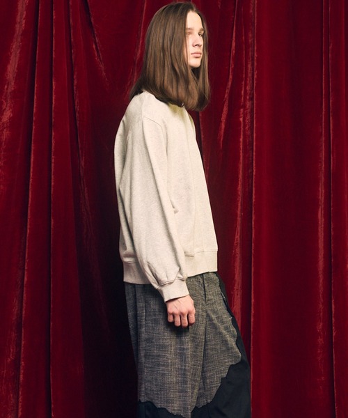 MAISON SPECIAL(メゾンスペシャル)の「《UNISEX》【ONE-MILE WEAR】Prime-Over Crew Neck Sweat Pullover/ワンマイルウェアプライムオーバークルーネックプルオーバースウェット【MAISON SPECIAL/メゾンスペシャル】■セットアップ対応■(スウェット・メンズ・オフホワイト/グレー/チャコールグレー/ブラック・0/1/2)」の21枚目の写真