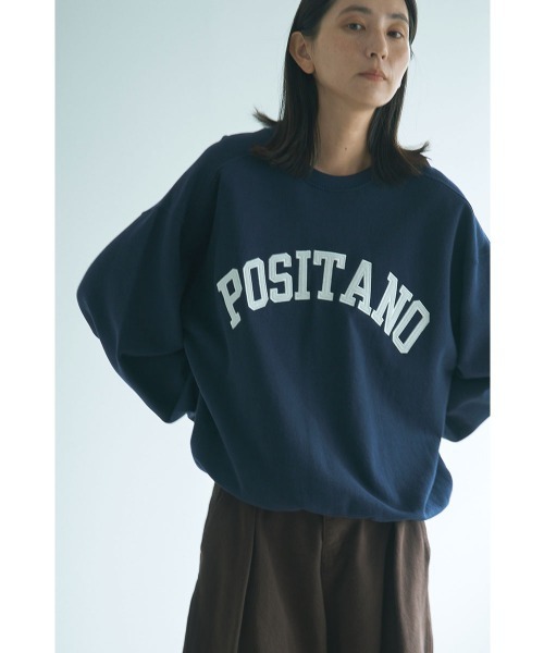 marjour(マージュール)の「POSITANO SWEAT(スウェット・レディース・ネイビー/オートミール・M)」の2枚目の写真
