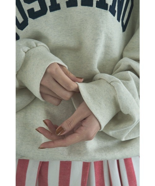 marjour(マージュール)の「POSITANO SWEAT(スウェット・レディース・ネイビー/オートミール・M)」の22枚目の写真