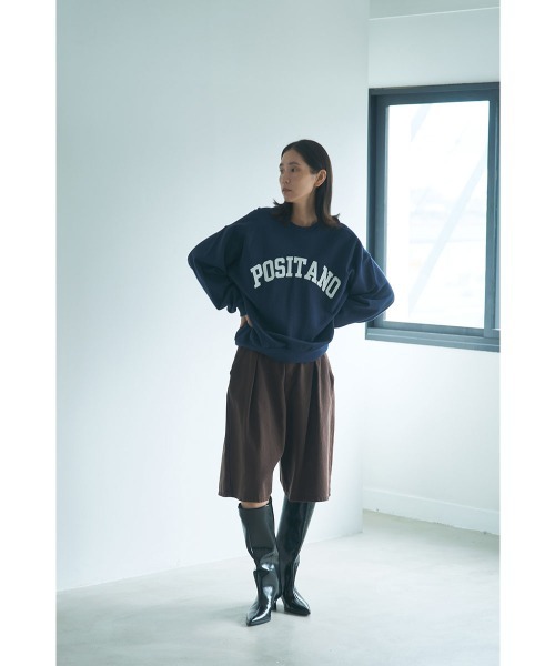 marjour(マージュール)の「POSITANO SWEAT(スウェット・レディース・ネイビー/オートミール・M)」の21枚目の写真