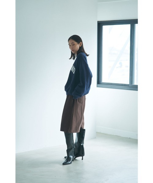 marjour(マージュール)の「POSITANO SWEAT(スウェット・レディース・ネイビー/オートミール・M)」の19枚目の写真