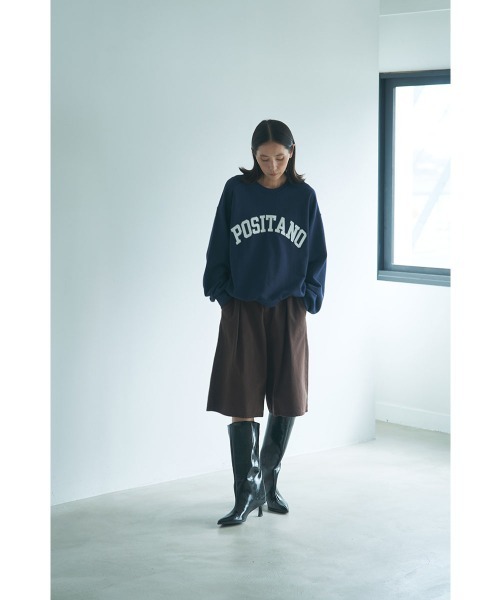 marjour(マージュール)の「POSITANO SWEAT(スウェット・レディース・ネイビー/オートミール・M)」の17枚目の写真