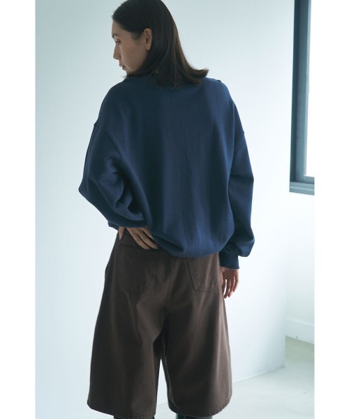 marjour(マージュール)の「POSITANO SWEAT(スウェット・レディース・ネイビー/オートミール・M)」の15枚目の写真