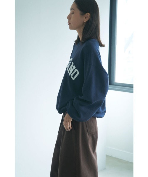 marjour(マージュール)の「POSITANO SWEAT(スウェット・レディース・ネイビー/オートミール・M)」の14枚目の写真