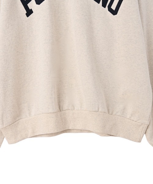 marjour(マージュール)の「POSITANO SWEAT(スウェット・レディース・ネイビー/オートミール・M)」の4枚目の写真